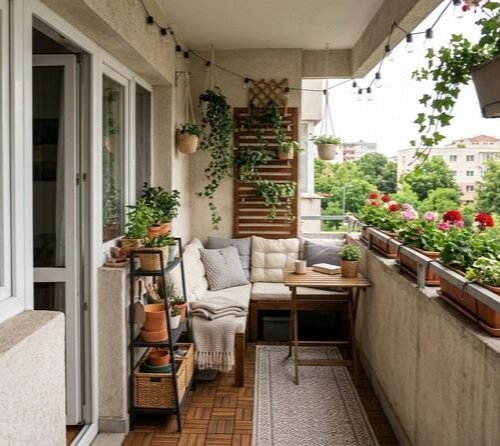 Idei pentru transformarea balconului intr-un spatiu util